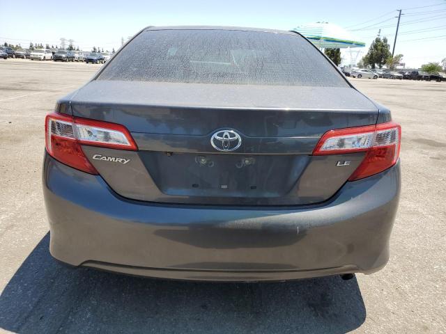 4T4BF1FK7DR285141 - 2013 TOYOTA CAMRY L GRAY photo 6