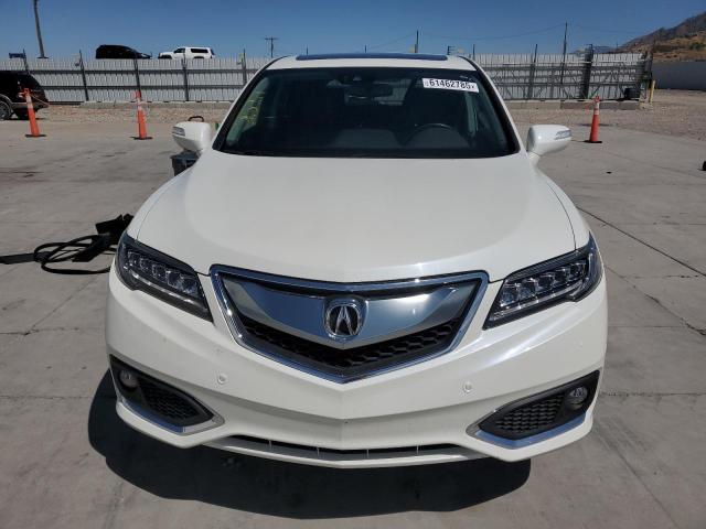 5J8TB4H70JL016006 - 2018 ACURA RDX ADVANCE WHITE photo 5