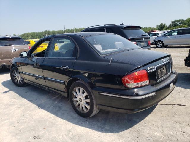 KMHWF35H74A054187 - 2004 HYUNDAI SONATA GLS BLACK photo 2