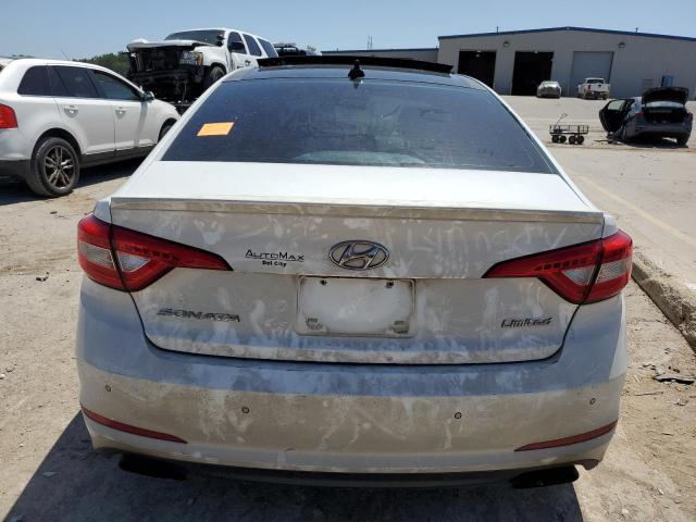 5NPE34AF0FH049704 - 2015 HYUNDAI SONATA SPORT WHITE photo 6