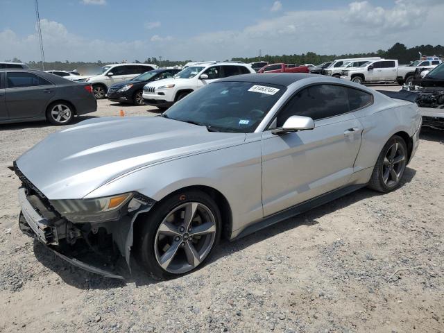 1FA6P8AMXF5322443 - 2015 FORD MUSTANG SILVER photo 1