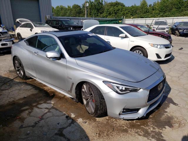 JN1FV7EK9JM530091 - 2018 INFINITI Q60 RED SPORT 400 SILVER photo 12