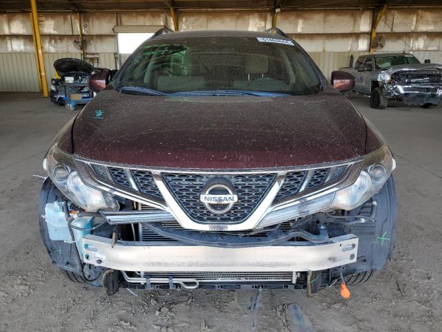 JN8AZ1MW9DW302201 - 2013 NISSAN MURANO S MAROON photo 5