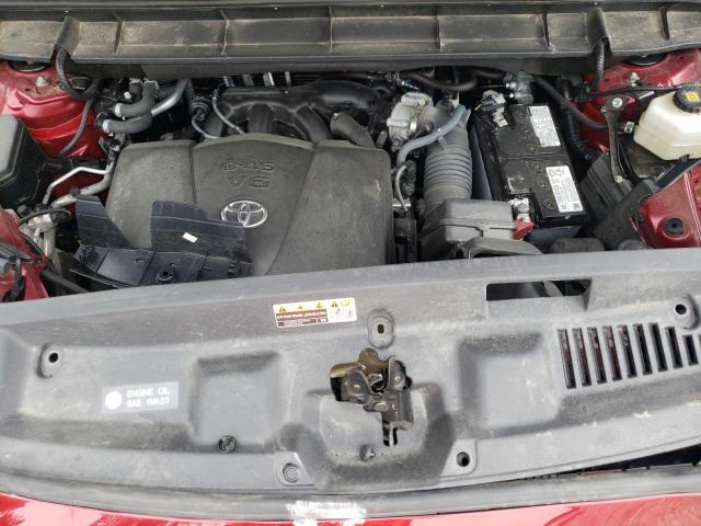 5TDHZRBH5LS023520 - 2020 TOYOTA HIGHLANDER XLE Qırmızı foto 11