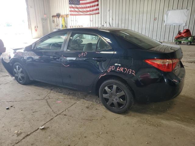 2T1BURHEXKC210955 - 2019 TOYOTA COROLLA L BLUE photo 2