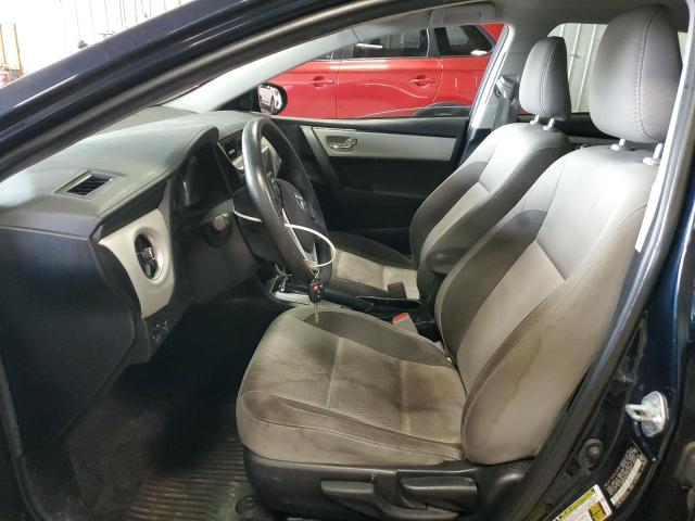 2T1BURHEXKC210955 - 2019 TOYOTA COROLLA L BLUE photo 7