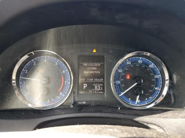 2T1BURHEXKC210955 - 2019 TOYOTA COROLLA L BLUE photo 9