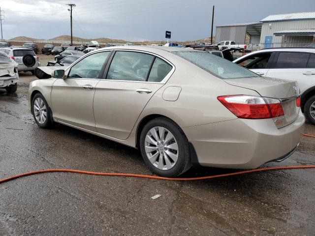 1HGCR2F80DA058428 - 2013 HONDA ACCORD EXL TAN photo 2