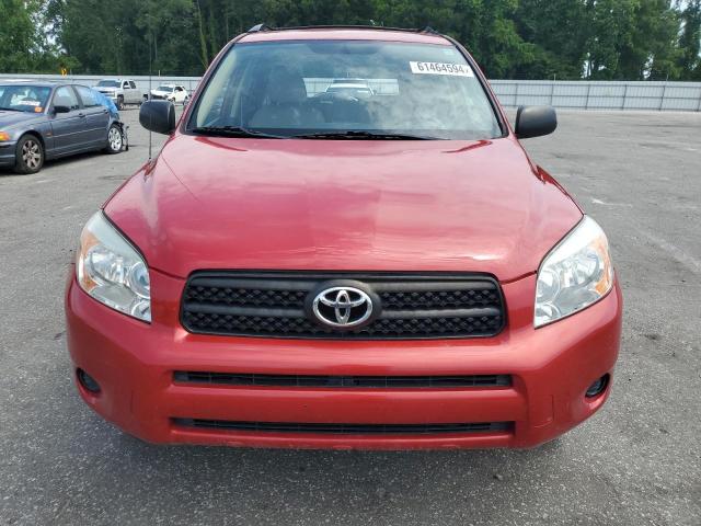 JTMZD33V986053146 - 2008 TOYOTA RAV4 RED photo 5