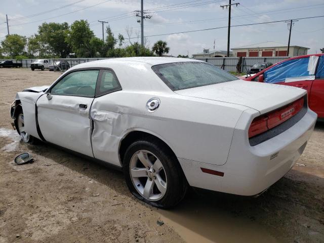 2B3CJ4DG0BH576308 - 2011 DODGE CHALLENGER WHITE photo 2