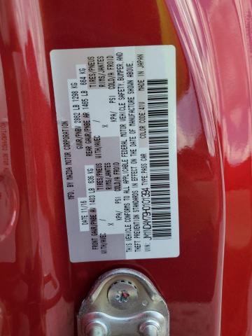 JM1NDAM79H0101394 - 2017 MAZDA MX-5 MIATA GRAND TOURING RED photo 12