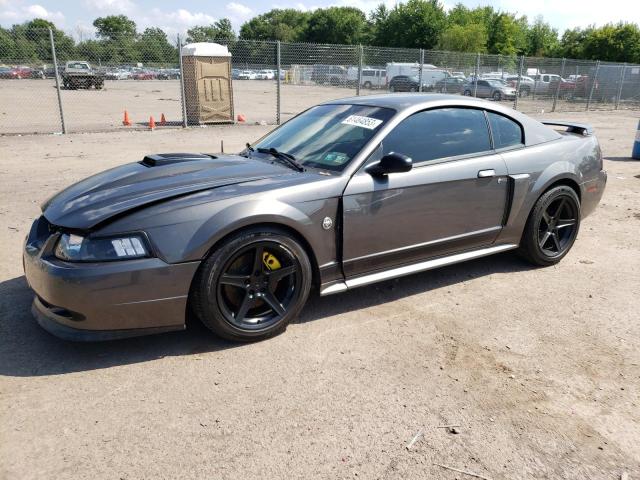 1FAFP42R24F208849 - 2004 FORD MUSTANG MACH I GRAY photo 1