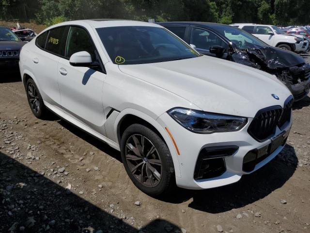 5UXCY8C02N9K23027 - 2022 BMW X6 M50I WHITE photo 4