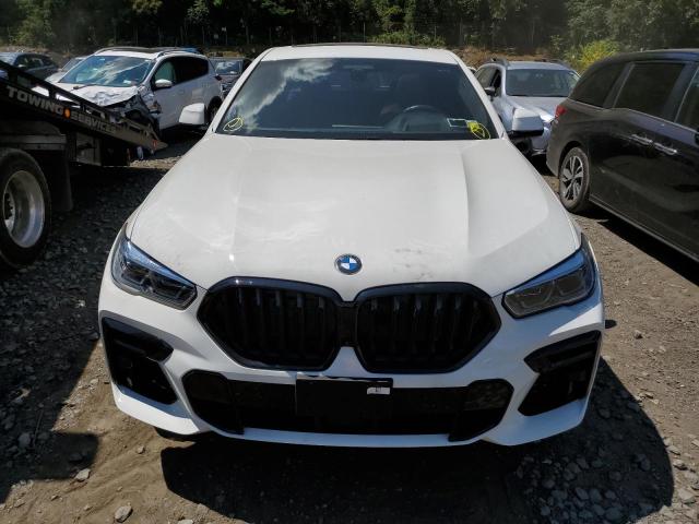 5UXCY8C02N9K23027 - 2022 BMW X6 M50I WHITE photo 5