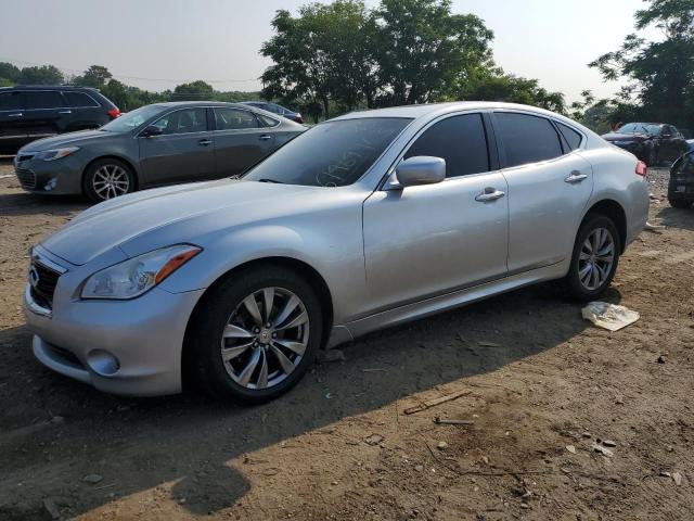 JN1BY1AR8DM600500 - 2013 INFINITI M37 X SILVER photo 1