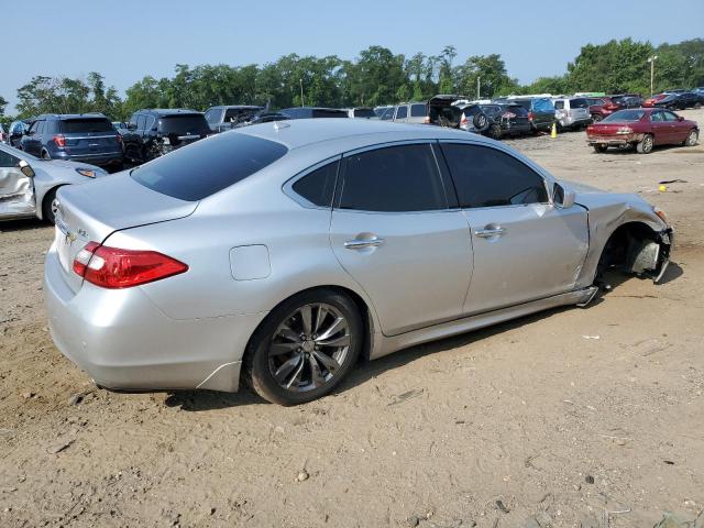 JN1BY1AR8DM600500 - 2013 INFINITI M37 X SILVER photo 3