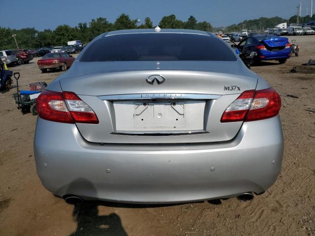 JN1BY1AR8DM600500 - 2013 INFINITI M37 X SILVER photo 6