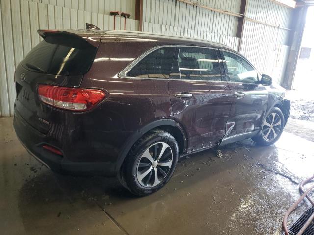5XYPHDA1XGG040595 - 2016 KIA SORENTO EX MAROON photo 3