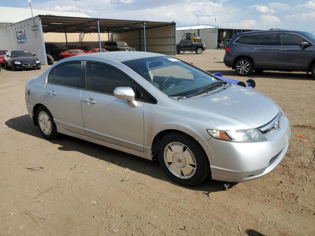 JHMFA36226S000563 - 2006 HONDA CIVIC HYBRID SILVER photo 4