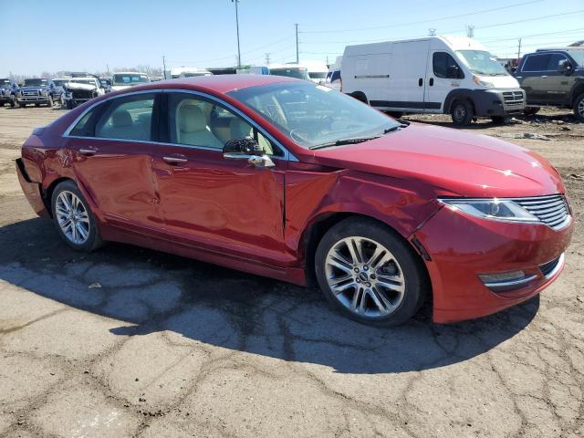 3LN6L2G96FR610474 - 2015 LINCOLN MKZ BURGUNDY photo 4