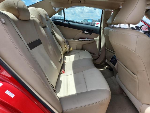 4T1BK1FKXCU516487 - 2012 TOYOTA CAMRY SE Կարմիր լուսանկար 10