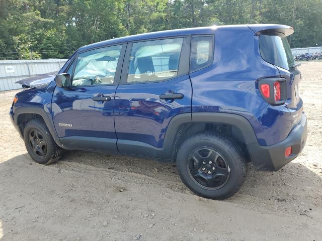 ZACNJDAB0MPM37861 - 2021 JEEP RENEGADE SPORT BLUE photo 2