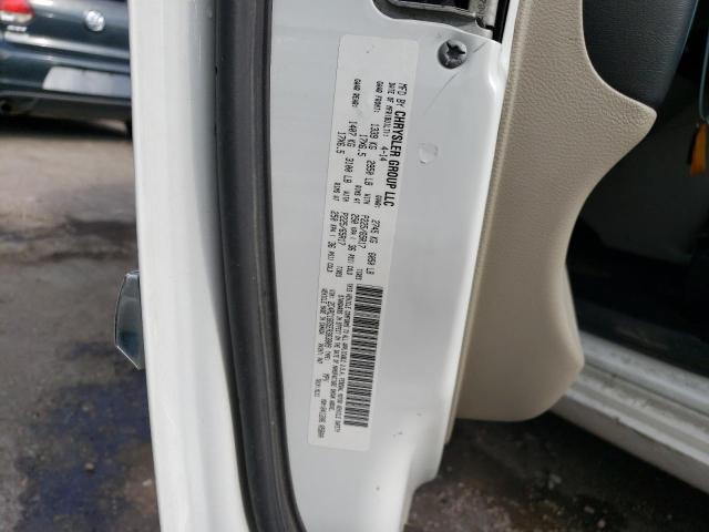 2C4RC1BG5ER363809 - 2014 CHRYSLER TOWN & COU TOURING 白色 照片 14