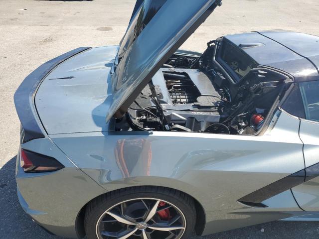 1G1YA3D48P5102733 - 2023 CHEVROLET CORVETTE STINGRAY 1LT GRAY photo 10