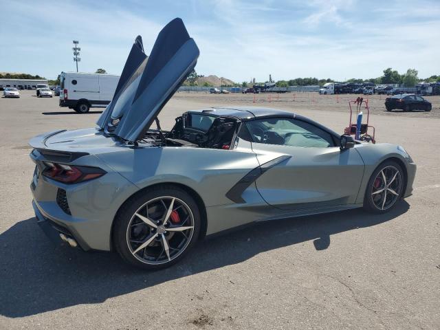 1G1YA3D48P5102733 - 2023 CHEVROLET CORVETTE STINGRAY 1LT GRAY photo 3