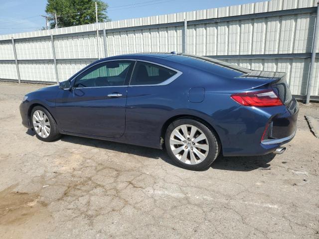 1HGCT1B86GA002838 - 2016 HONDA ACCORD EXL BLUE photo 2