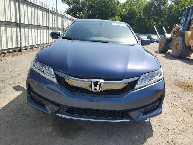 1HGCT1B86GA002838 - 2016 HONDA ACCORD EXL BLUE photo 5