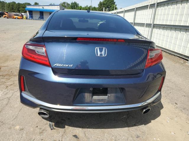 1HGCT1B86GA002838 - 2016 HONDA ACCORD EXL BLUE photo 6