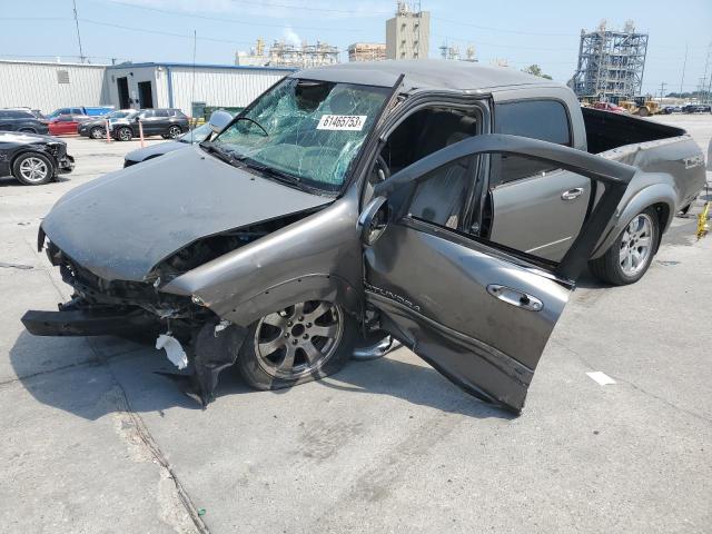 5TBET34146S557929 - 2006 TOYOTA TUNDRA DOUBLE CAB SR5 GRAY photo 1