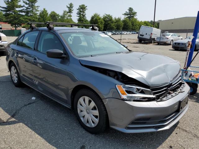 3VW2K7AJ5FM282626 - 2015 VOLKSWAGEN JETTA BASE 灰色 照片 4