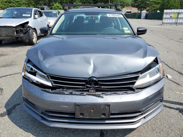 3VW2K7AJ5FM282626 - 2015 VOLKSWAGEN JETTA BASE 灰色 照片 5