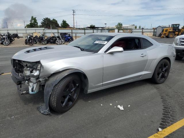 2G1FH1EJ2F9232357 - 2015 CHEVROLET CAMARO SS SILVER photo 1