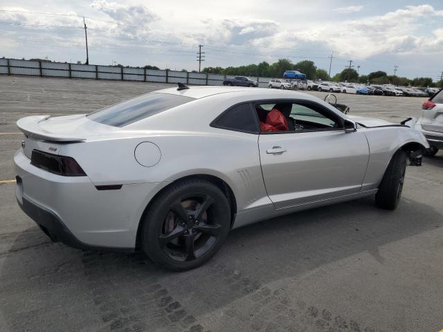 2G1FH1EJ2F9232357 - 2015 CHEVROLET CAMARO SS SILVER photo 3