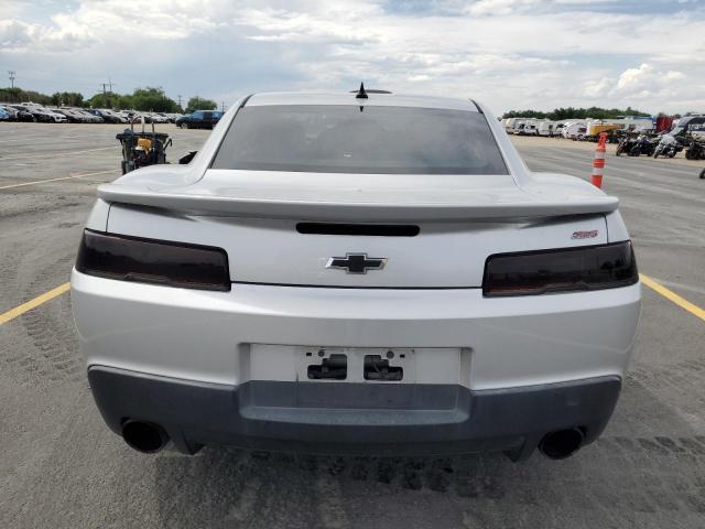 2G1FH1EJ2F9232357 - 2015 CHEVROLET CAMARO SS SILVER photo 6