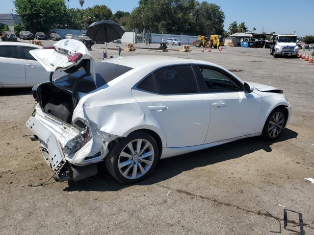 JTHBF1D21E5033607 - 2014 LEXUS IS 250 WHITE photo 3