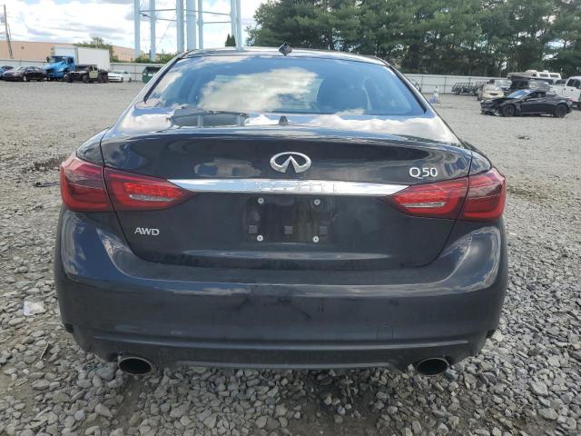 JN1EV7AR3KM553950 - 2019 INFINITI Q50 LUXE BLACK photo 6