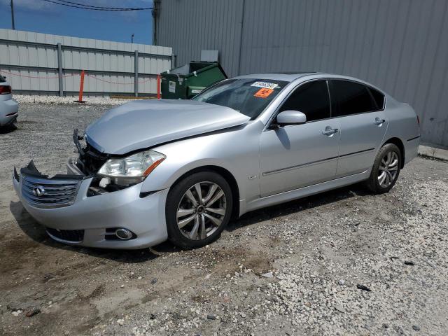 JNKAY01F78M651001 - 2008 INFINITI M35 BASE SILVER photo 1