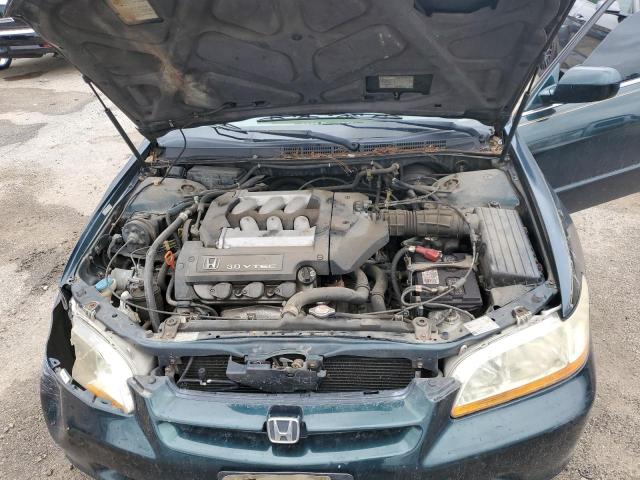 1HGCG1655YA065046 - 2000 HONDA ACCORD EX GREEN photo 11