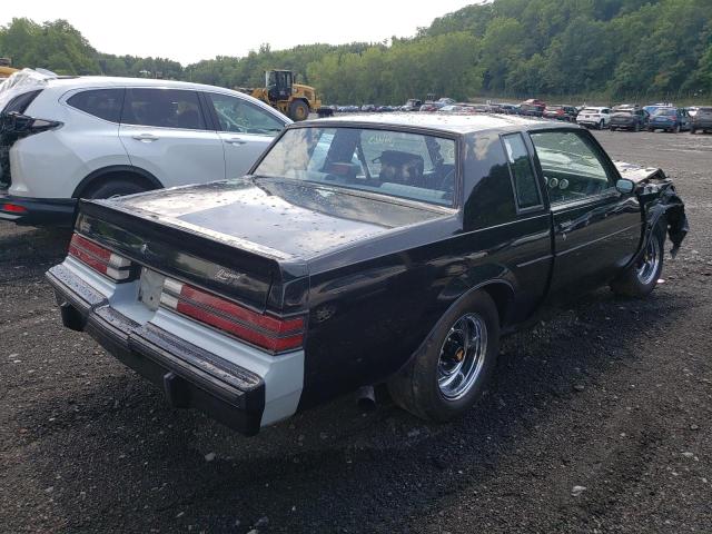 1G4GJ1177HP419961 - 1987 BUICK REGAL 黑色 照片 3