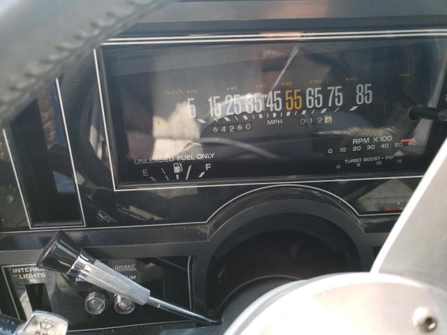 1G4GJ1177HP419961 - 1987 BUICK REGAL 黑色 照片 9