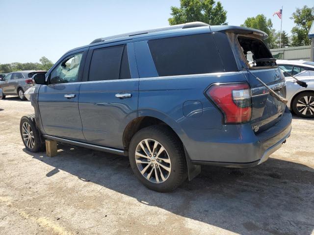 1FMJU2AT2JEA39797 - 2018 FORD EXPEDITION LIMITED BLUE photo 2