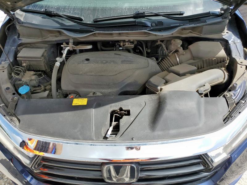 5FNRL6H91NB011909 - 2022 HONDA ODYSSEY ELITE أزرق صورة 12