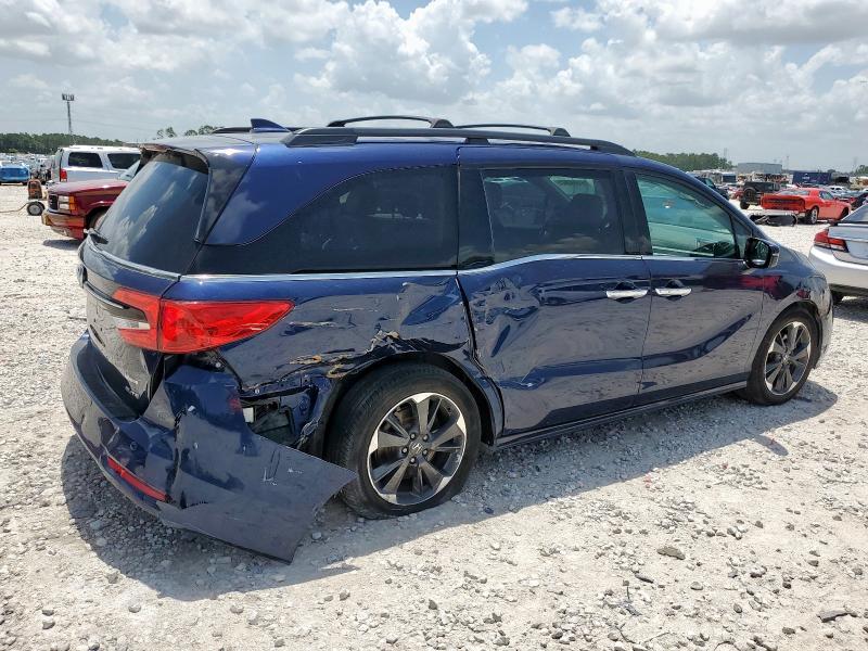 5FNRL6H91NB011909 - 2022 HONDA ODYSSEY ELITE أزرق صورة 3