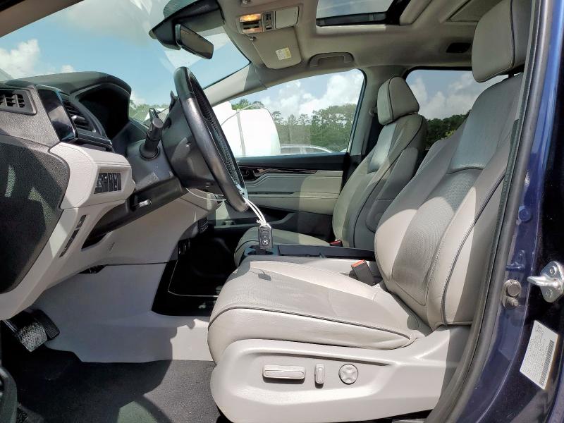 5FNRL6H91NB011909 - 2022 HONDA ODYSSEY ELITE أزرق صورة 7