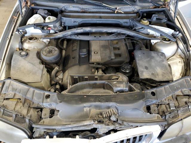 WBXPA73454WC40821 - 2004 BMW X3 2.5I SILVER photo 11