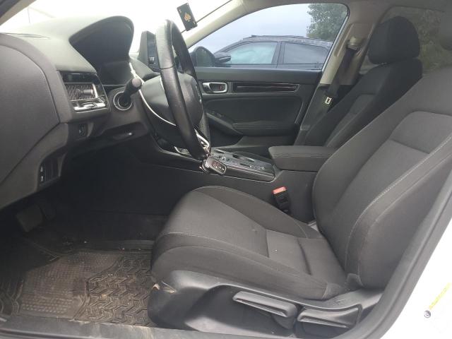 2HGFE2F35NH130286 - 2022 HONDA CIVIC EX WHITE photo 7